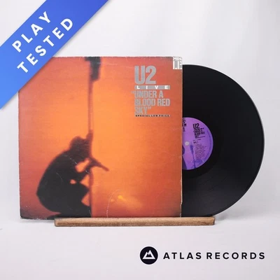 U2 Live "Under A Blood Red Sky" LP Mini-Album Vinyl Record IMA3 - VG+/VG+ - Image 1 of 4
