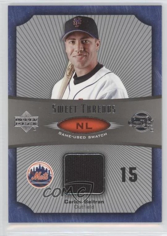 2005 Upper Deck Sweet Spot Sweet Threads Carlos Beltran #ST-CB - Image 1 of 2