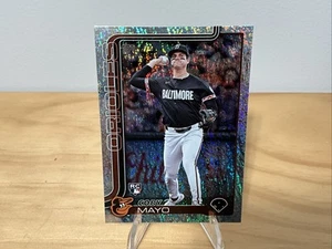 2025 Topps Series 1 Speckle Foil Coby Mayo Rookie #20 Baltimore Orioles 1CC - Bild 1 von 2