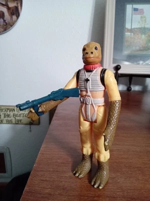 Figura Completa Vintage Star Wars 1980 Bossk SIN COO VARIANTE KADER SIN REPRO ¡RARA! Foto 1 de 4