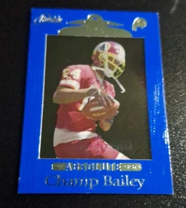 1999 ABSOLUTE SSD FOOTBALL BLUE SP #167 CHAMP BAILEY RC WASHINGTON REDSKINS - Picture 1 of 2