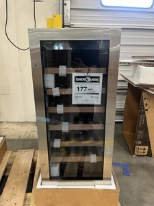 Ca'Lefort 15'' Black Wine Cooler Freestanding/Built-in 3 LED Lights 40°F-65°F - Picture 1 of 7
