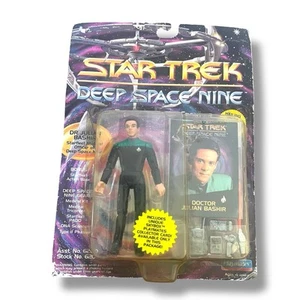 Star Trek DS9 Dr. Julian Bashir Action Figure 1993 Playmates MOC w/ Card - Picture 1 of 2