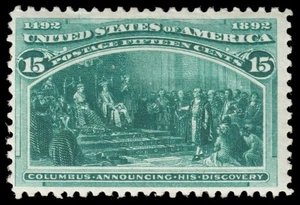 United States Scott 238 (1893) Mint H F, CV $250.00 J - Picture 1 of 1