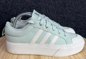 Scarpe da donna Adidas Bravada 2.0 platform 'verde lino' JI1800 taglia 9,5 nuove con scatola - Foto 1 di 11
