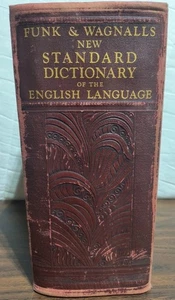1955 Funk and Wagnalls New Standard Dictionary of the English Language Hardcover - Picture 1 of 11