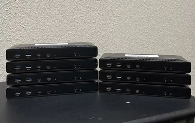 LOTE DE 7 - Wavlink UG69PD2 Rev. A1/Rev. Estación de acoplamiento A2 USB-C 4K - solo base Foto 1 de 4