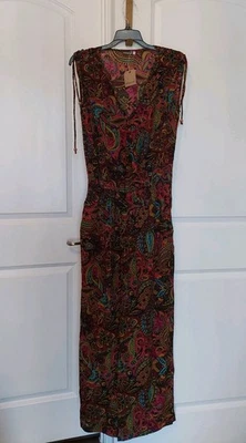 Mono boho Earthbound Trading Co. de cachemira para mujer talla L nuevo con etiquetas Foto 1 de 4