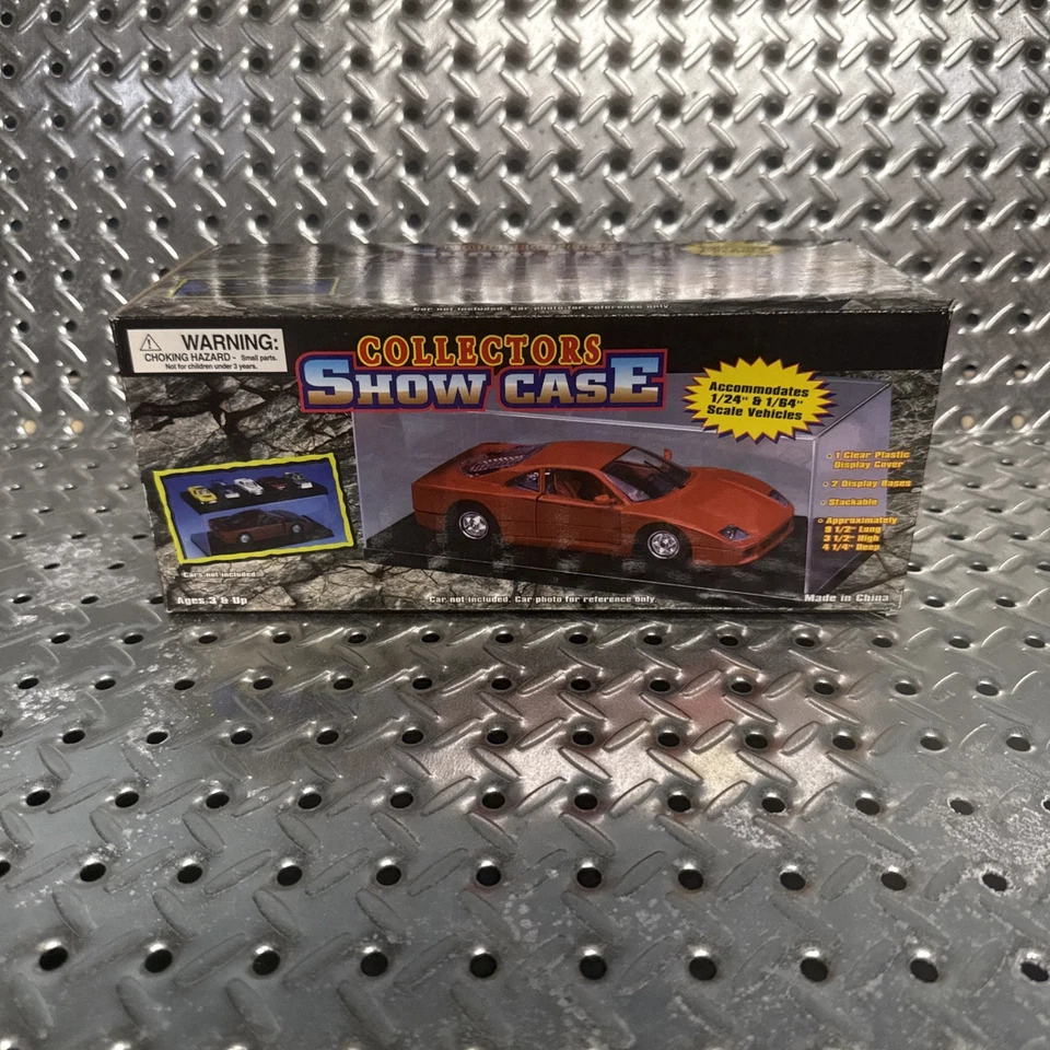 Collector's Show Case Polyfect Display Holder Accomodates 1:24 & 1:64 Vehicles - Image 1 of 4