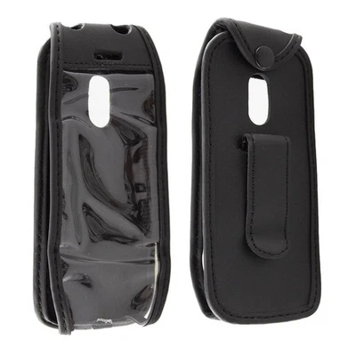 caseroxx Leather-Case with belt clip for Nokia 225 4G (2020) in black made of ge - Image 1 of 4