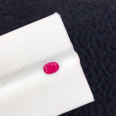 0.35 Cts Natural cut Rubellite Tourmaline Loose gemstone from Afghanistan. - Image 1 of 4