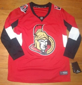 NHL Ottawa Senators Fanatics Hockey Women's Home Blank Red Jersey Size XL RARE - Picture 1 of 2