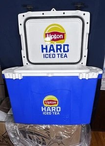 Brand New Taiga Hard Cooler 27 Qt (Quart) Lipton Hard Iced Tea Blue Made In USA - Picture 1 of 11