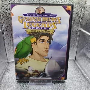 Greatest Heroes and Legends of the Bible Jonah and the Whale Charlton Heston DVD - Picture 1 of 1