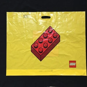 LEGO Empty Retail Shopping Bags LARGE Yellow (28” X 23” X 4” ) B-139-T - Picture 1 of 3