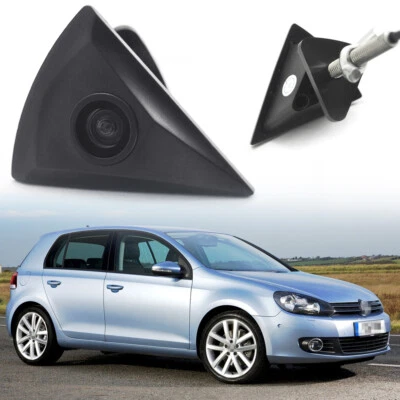 Car Front View Camera CCD Wide Degree Logo Embedded for VW Golf 2009-2012 MK6 - Image 1 of 4