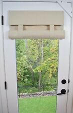 Tan French Door Curtain  25 in w x 70 in L 1 panel High Quality Fabric