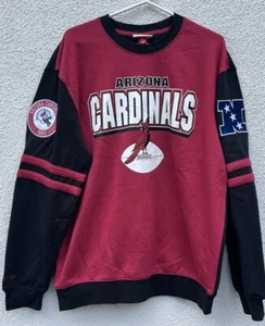 NWT Mitchell And Ness Arizona Cardinals All Over 2.0 Crewneck Large MSRP $110 - Picture 1 of 10