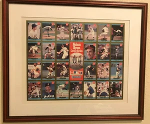 1992 Nolan Ryan Donruss Coca Cola Autographed / Signed Uncut Sheet - Picture 1 of 3