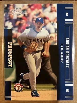 Adrian Gonzalez ~ 2005 Playoff Prestige ~ Prospect Rookie RC #172 - Image 1 of 2