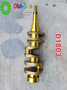 All New Crankshaft + Main Bearing + Connecting Rod Bearing Fit For Kubota D1803 - Picture 1 of 2