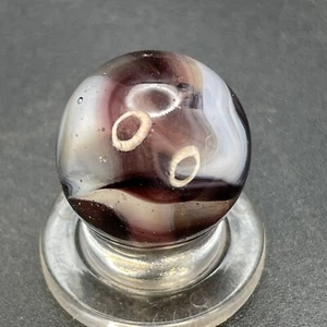 Transparent Purple Haze Swirl Marble Vintage Marbles 0.591” - Picture 1 of 12