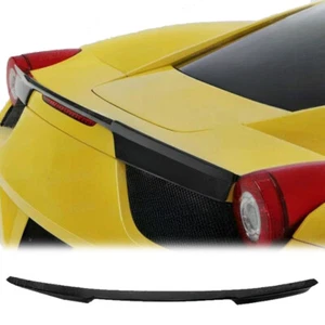 Carbon Fiber Rear Trunk Spoiler For Ferrari 458 Italia V Style 10-15 E - Picture 1 of 7