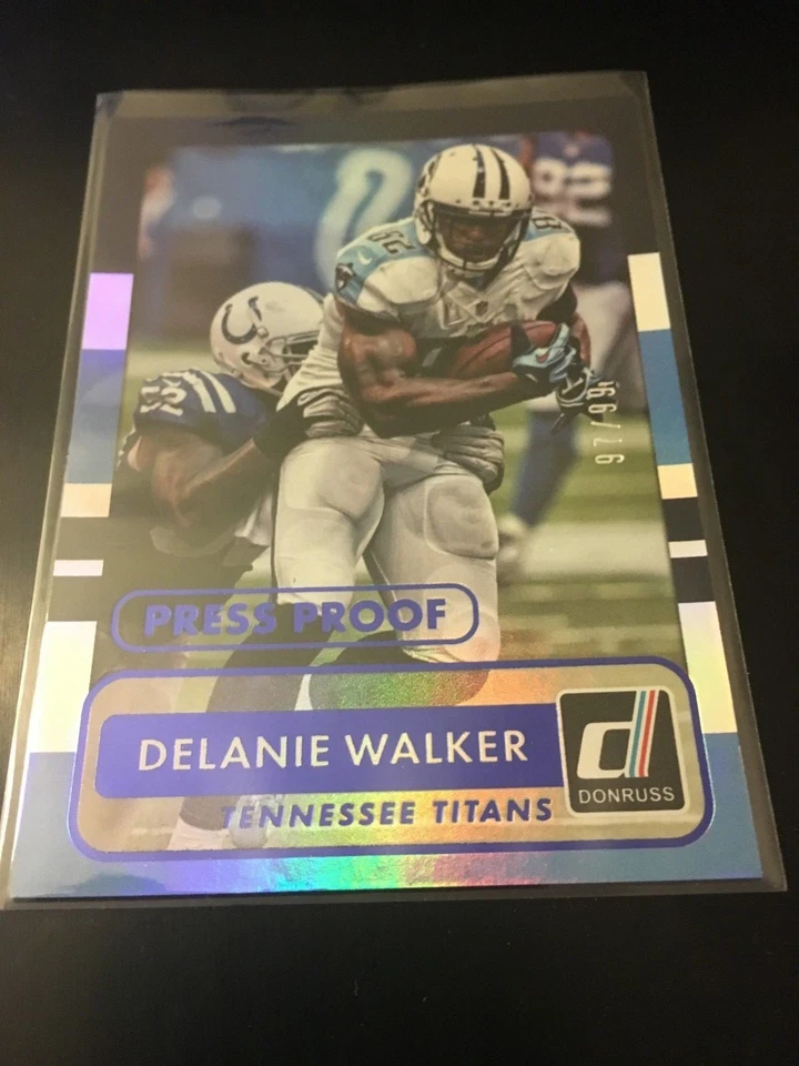 2015 Donruss Press Proof blue DELANIE WALKER /99 - Image 1 of 1