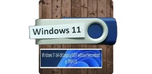 Windows 11 24H2 Bootable USB Install Media | UEFI Boot Only | 64-bit PC & Laptop - Afbeelding 1 van 5