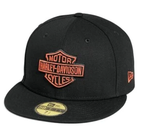 Harley-Davidson hombre ""Bar & Shield Fitted Cap"" 97680-23VM - Imagen 1 de 2