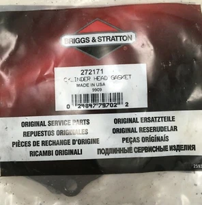 Genuine Briggs & Stratton 272171 Cylinder Head Gasket Fits 110000 Series (3x) - Picture 1 of 2