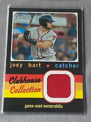 2020 Topps Heritage Minor League Joey Bart Relic #CCR-JB San Francisco Giants - Image 1 of 2