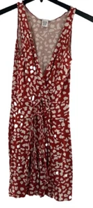 Diane Von Furstenberg Oblixe Wrap Dress Women’s Size 4 Animal Print Silk - Picture 1 of 12