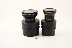 Sankyo Wide & Telephoto 55mm Conversion Lenses, Made in Japan - Picture 1 of 3