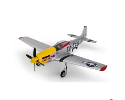 E-flite Eflite UMX P-51D Mustang "Detroit Miss" Basic BNF Electric Airplane - Image 1 of 4