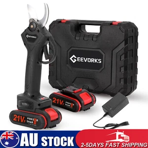 Cordless Rechargeable Electric Pruning Shears Secateur Fruit Tree Branch Cutter - Picture 1 of 10
