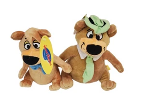 Yogi & Boo Boo Bear Plush Set 6" Stuffed Soft Dolls Hanna Barbera USASeller New - Picture 1 of 5
