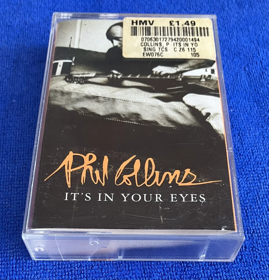 Phil Collins – It's In Your Eyes - Cassette - Single - Near Mint * - Image 1 of 4