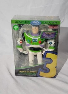 Disney Toy Story 3 Buzz Lightyear Figure & Blue Ray Set Target Ecc Nuovo con scatola - Foto 1 di 6