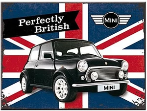 Mini Perfekt Britisch Stahl Kühlschrank Magnet (Na ) - Bild 1 von 1