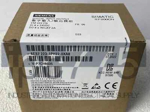 New in box 6ES7 223-1PH22-0XA8 6ES7223-1PH22-0XA8 SIEMENS PLC (1PCS) - Picture 1 of 6
