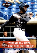 2017 Midwest League All-Stars Choice #60 Yordan Alvarez Cuba Baseball Card