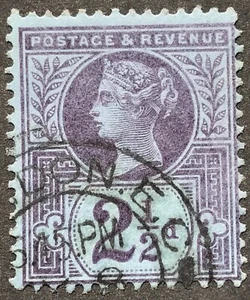 Gran Bretaña, Scott 114, Queen Victoria, 1887-1892, usado - Imagen 1 de 1