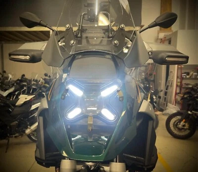 LENTE PROTEZIONE FARO TRASPARENTE PER BMW  R 1300 GS 2023-2024 R 1300GS - Immagine 1 di 4