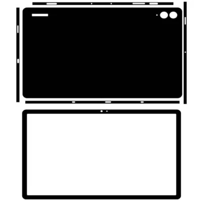 Cover pellicola adesiva speciale in carbonio per Samsung Galaxy Tab S9 FE+ (SM-X610) 12,4" - Immagine 1 di 4