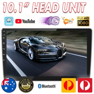 10.1"Double 2 DIN Android 10 Car Stereo GPS Head Unit FM/AM Player Car Play 4G - Picture 1 of 8