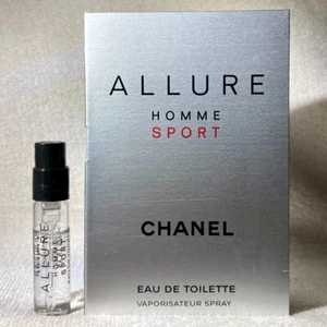 Chanel Allure Homme Sport Eau de Toilette EDT Sample Spray .05oz, 1.5ml in Card - Picture 1 of 2