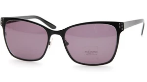NEW Vera Wang Mirai BK Black Sunglasses 54-17-135mm B44mm - Picture 1 of 10