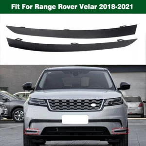 Front Bumper Lower Molding Trim Strip For Land Rover Range Rover Velar 2018-2021 - Picture 1 of 9