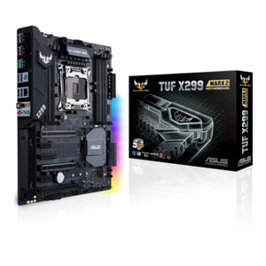 ASUS TUF X299 MARK 2 Motherboard LGA 2066 DDR4 M.2 Support Core I9-10940X CPU - Picture 1 of 4